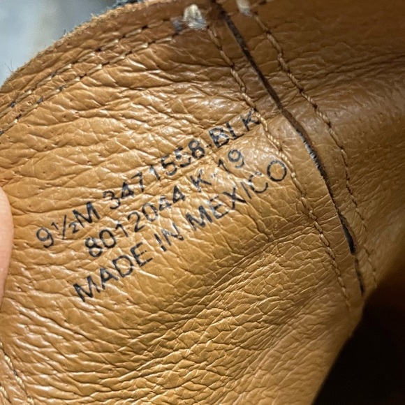 FRYE Ray Deco Fashion Leather Booties / Ankle Boots Women’s 9.5 - Picture 3 of 12